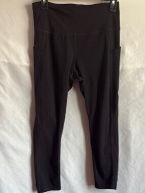 Brand Black High-Waisted Leggings